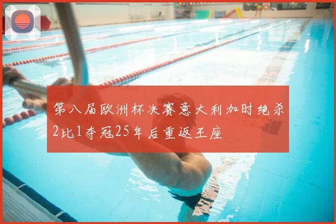第八届欧洲杯决赛意大利加时绝杀2比1夺冠25年后重返王座